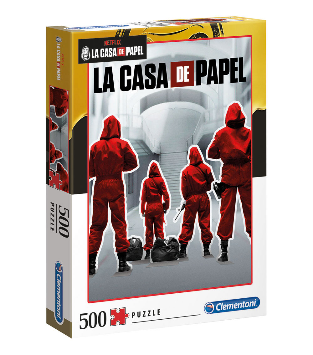 CLEMENTONI Netflix La Casa De Papel 500 Pieces Toy