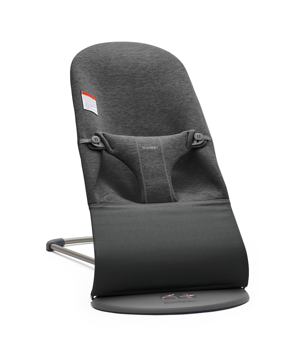 BABYBJORN Bliss Bouncer (3D Jersey) - Charcoal Grey