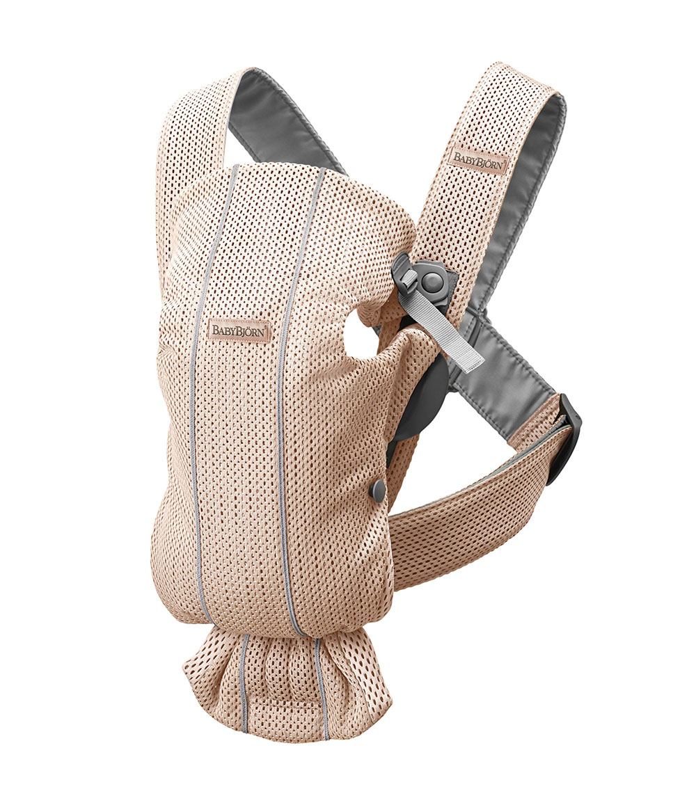 BABYBJORN  Baby Carrier Mini (3D Mesh) - Pearly Pink