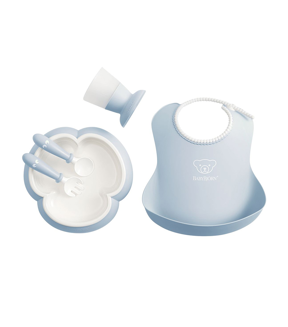 BABYBJORN  Baby Dinner Set - Powder Blue