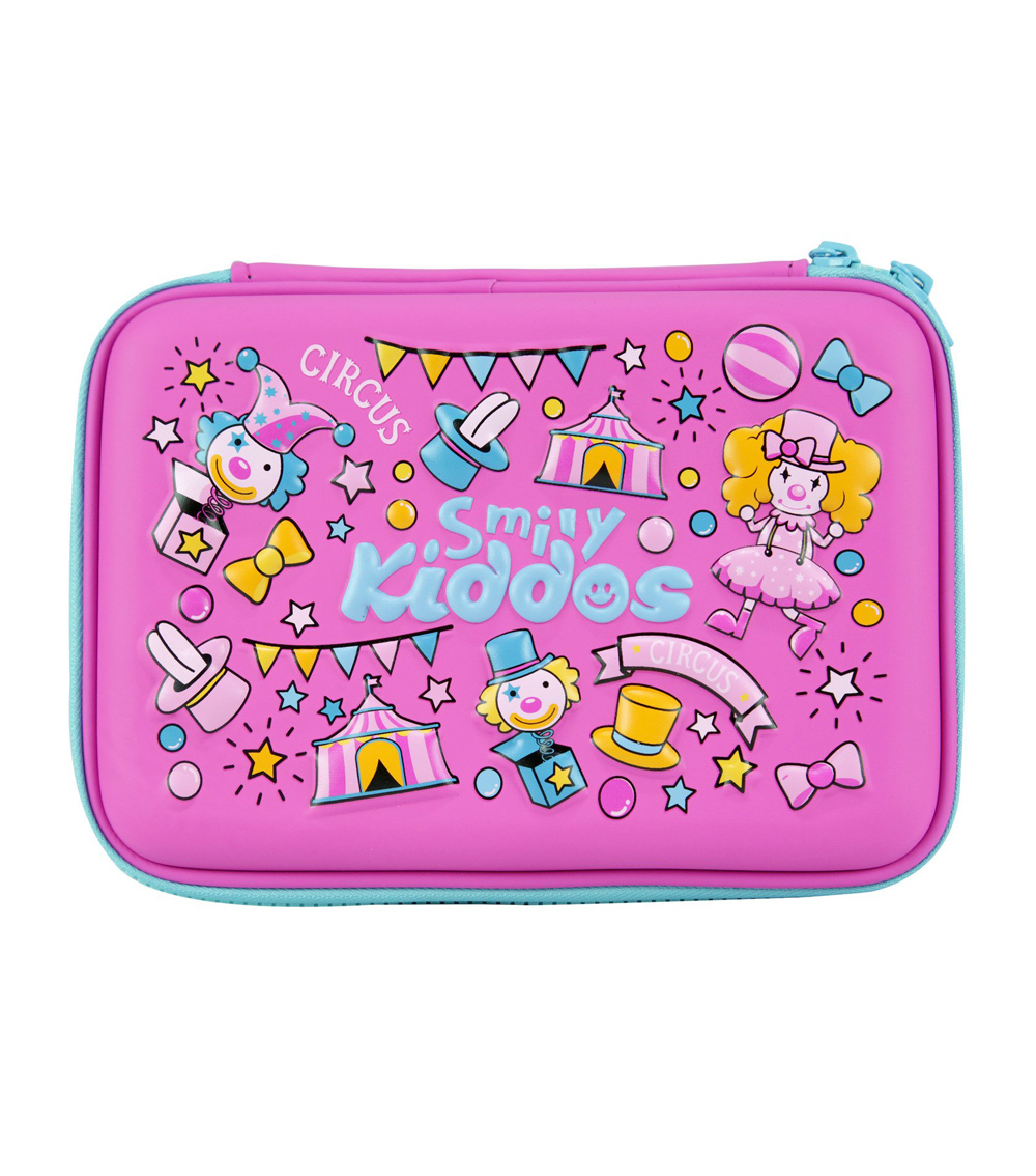 SMILY KIDDOS Single Compartment Pencil Case - Pink