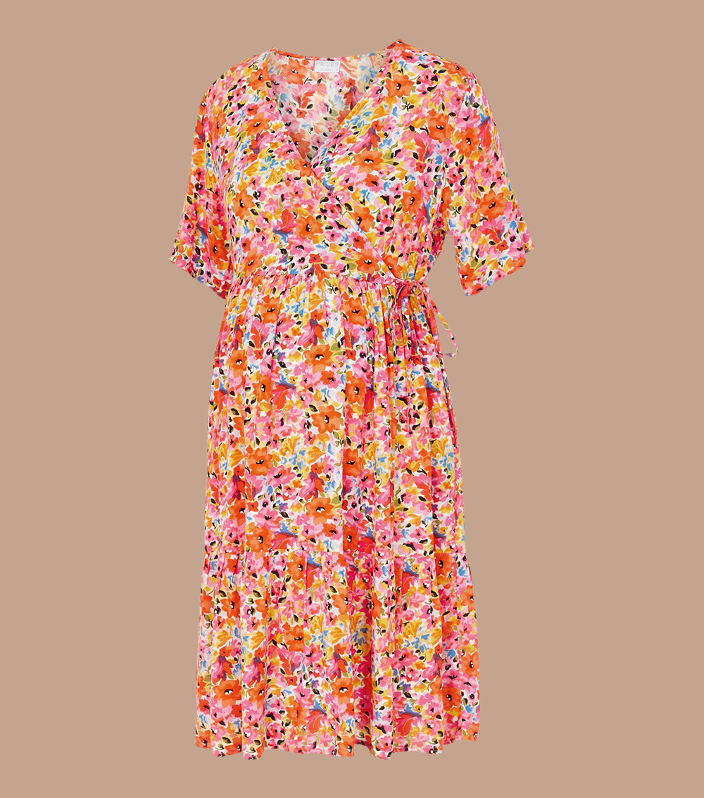 MAMALICIOUS Floral Jersey Dress