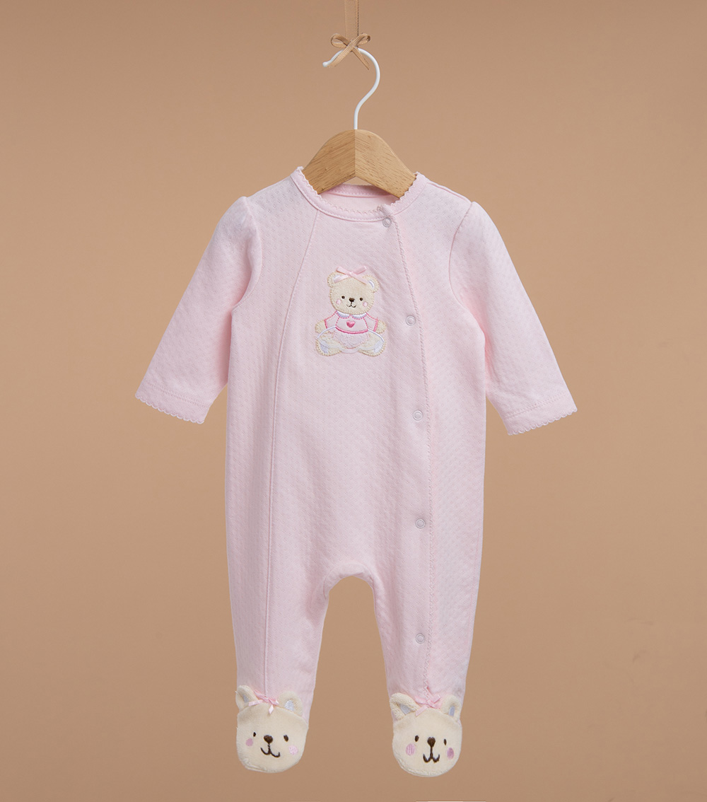 LITTLE ME Sweet Bear Footie