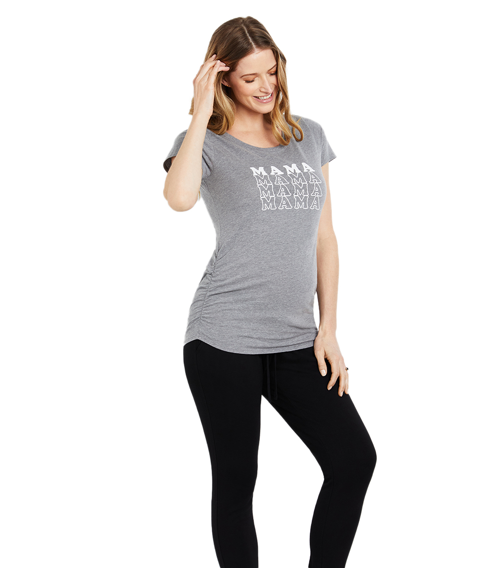 MOTHERHOOD MATERNITY Mama Mama Mama Tee
