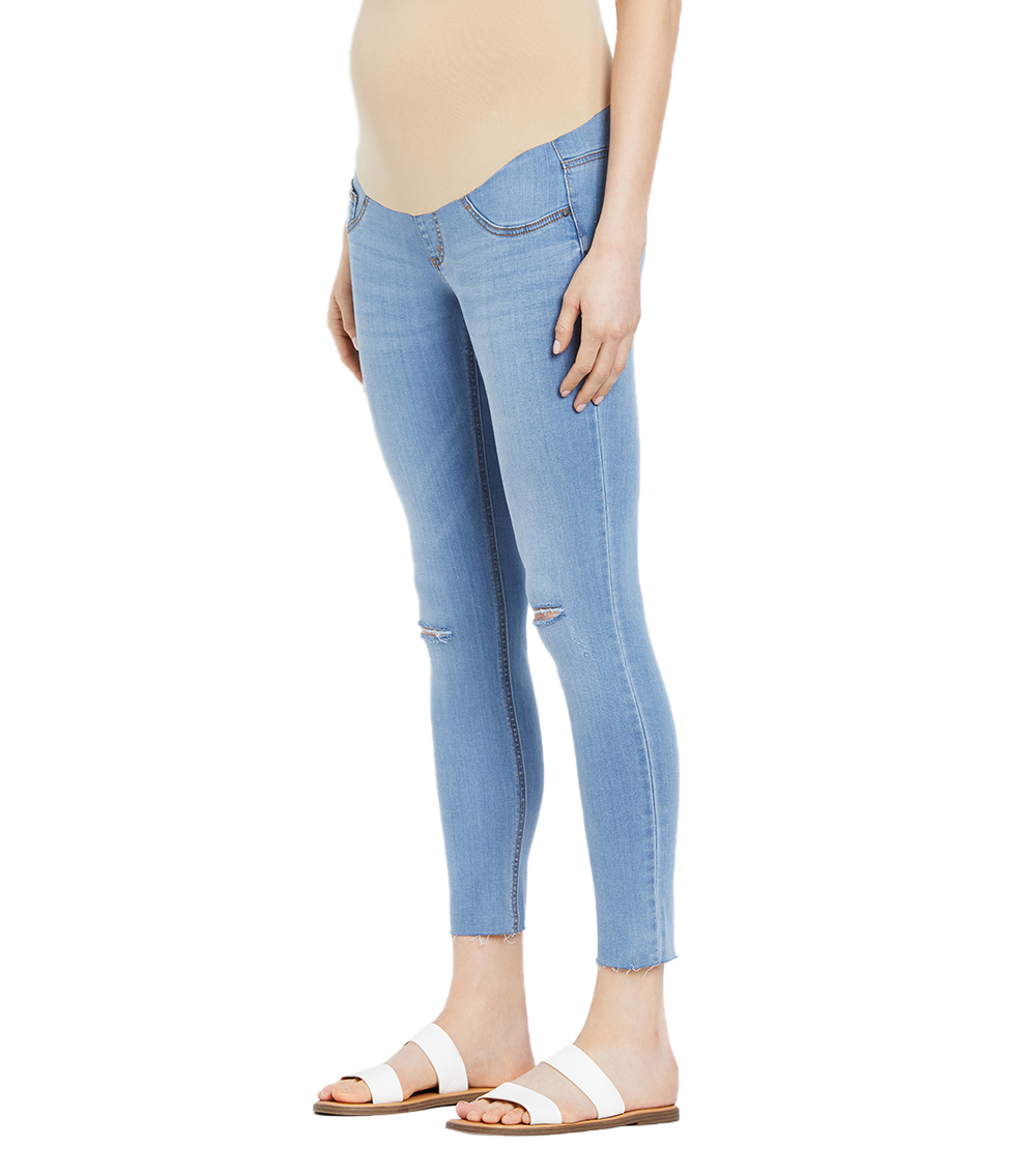 MOTHERHOOD MATERNITY Rayon Ankle Jeans