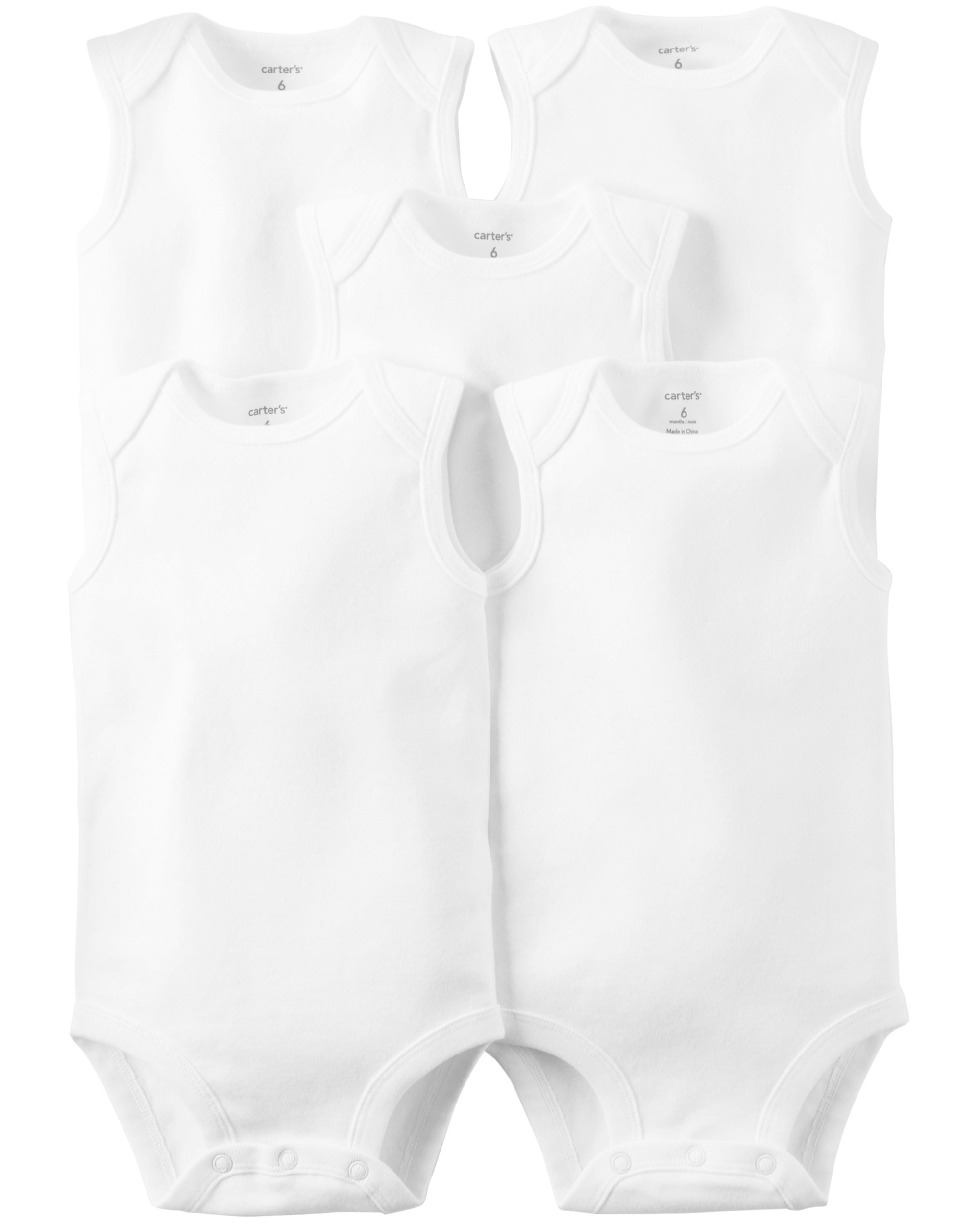 5-Pack Tank Bodysuit