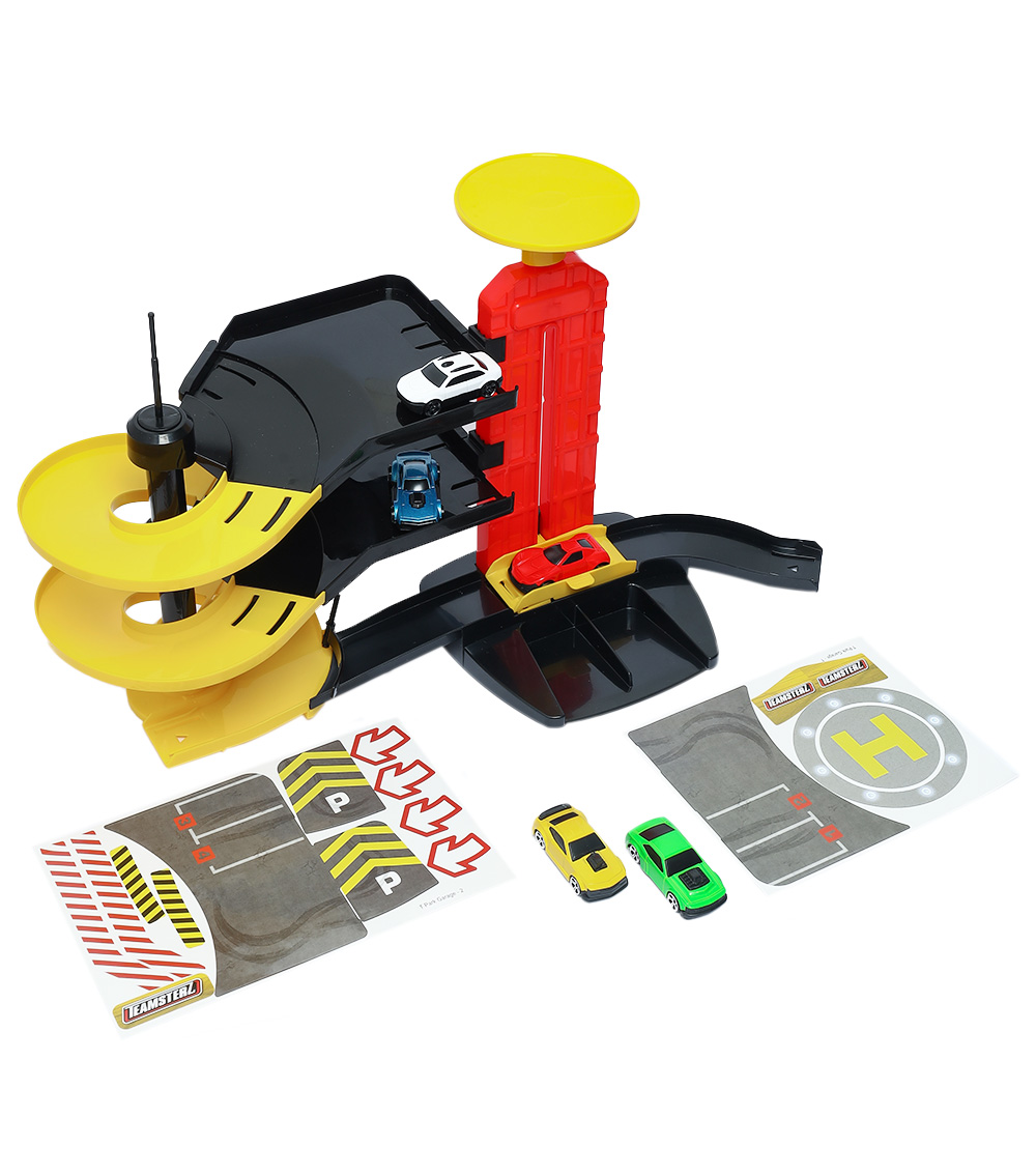 TEAMSTERZ  City Park D Garage 5 Cars Toy
