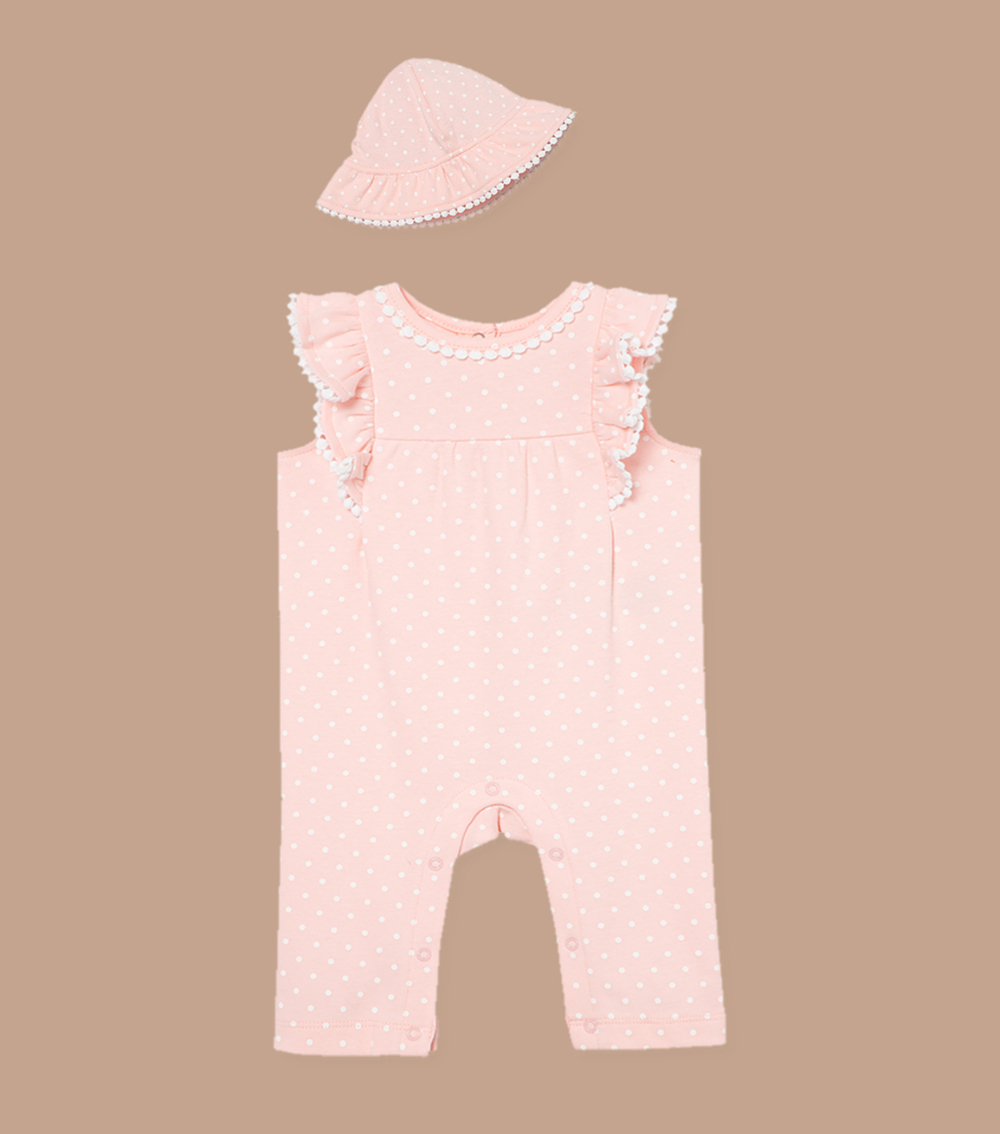 Dots Jumpsuit Hat