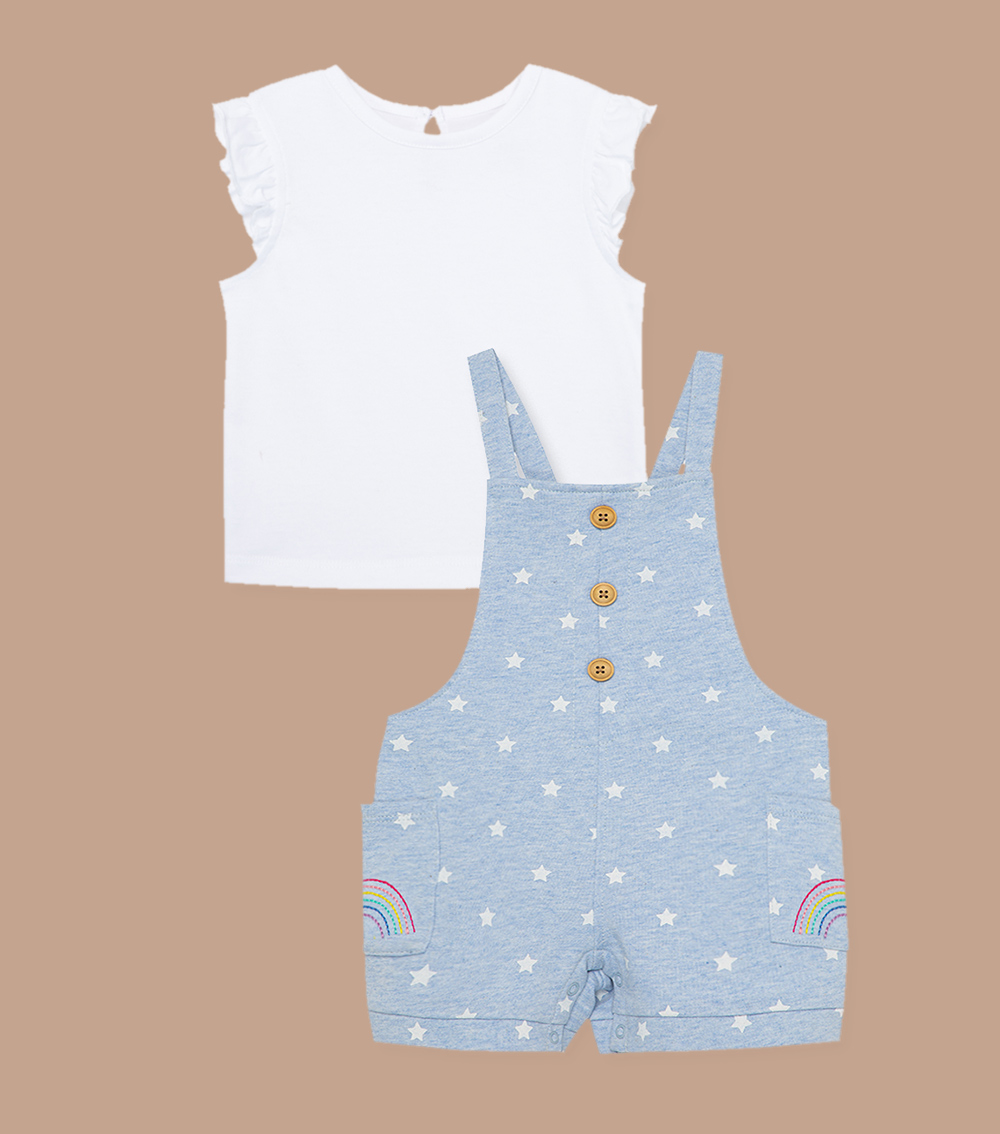 Rainbow Knit Jumper Set