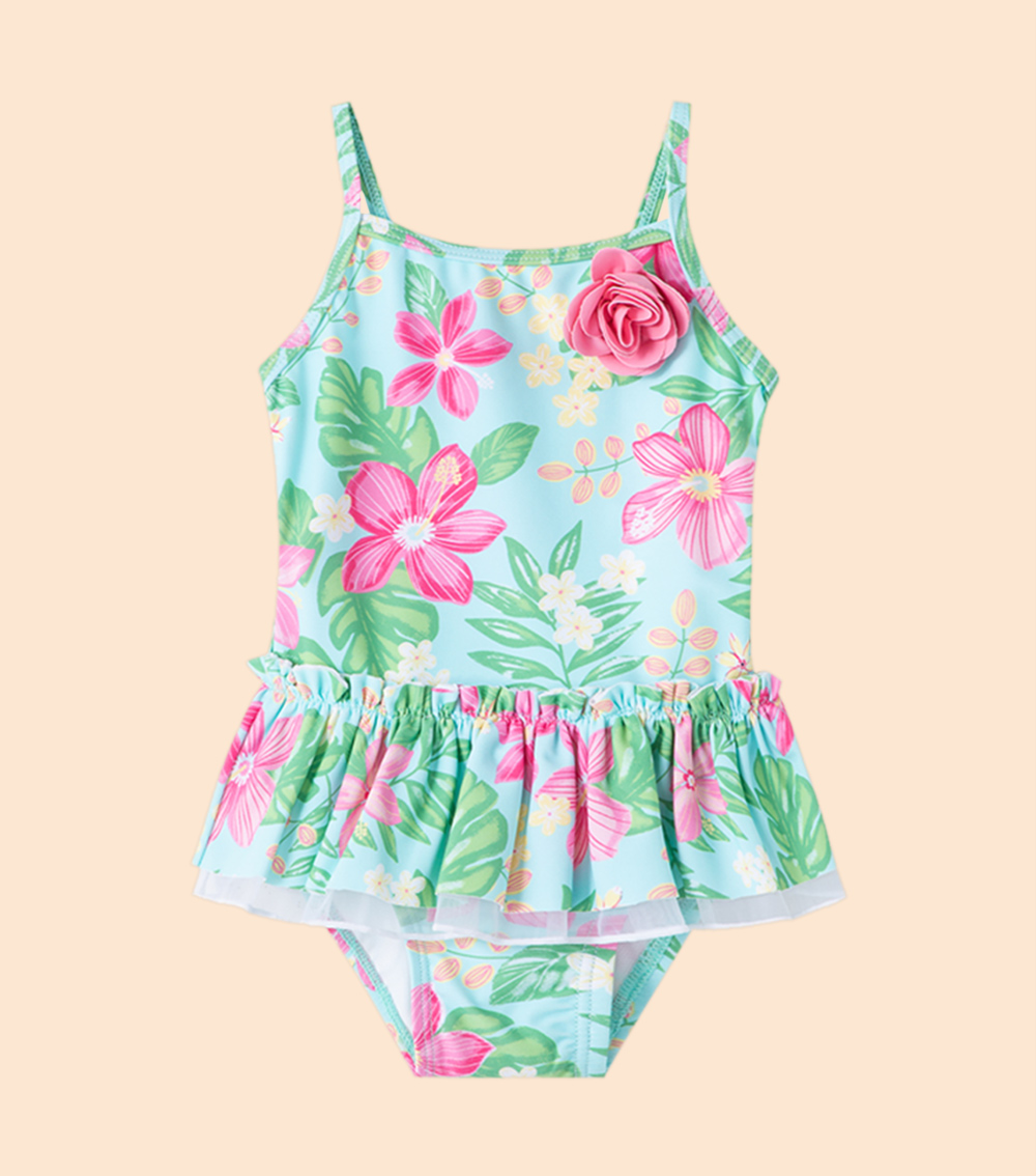 LITTLE ME Tropical Swimsuit