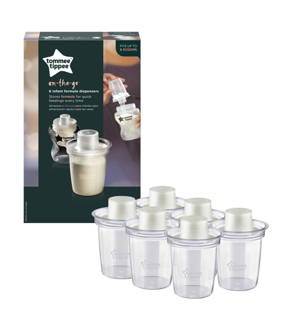 TOMMEE TIPPEE 6-Pack Loser To Nature Milk Powder Dispenser