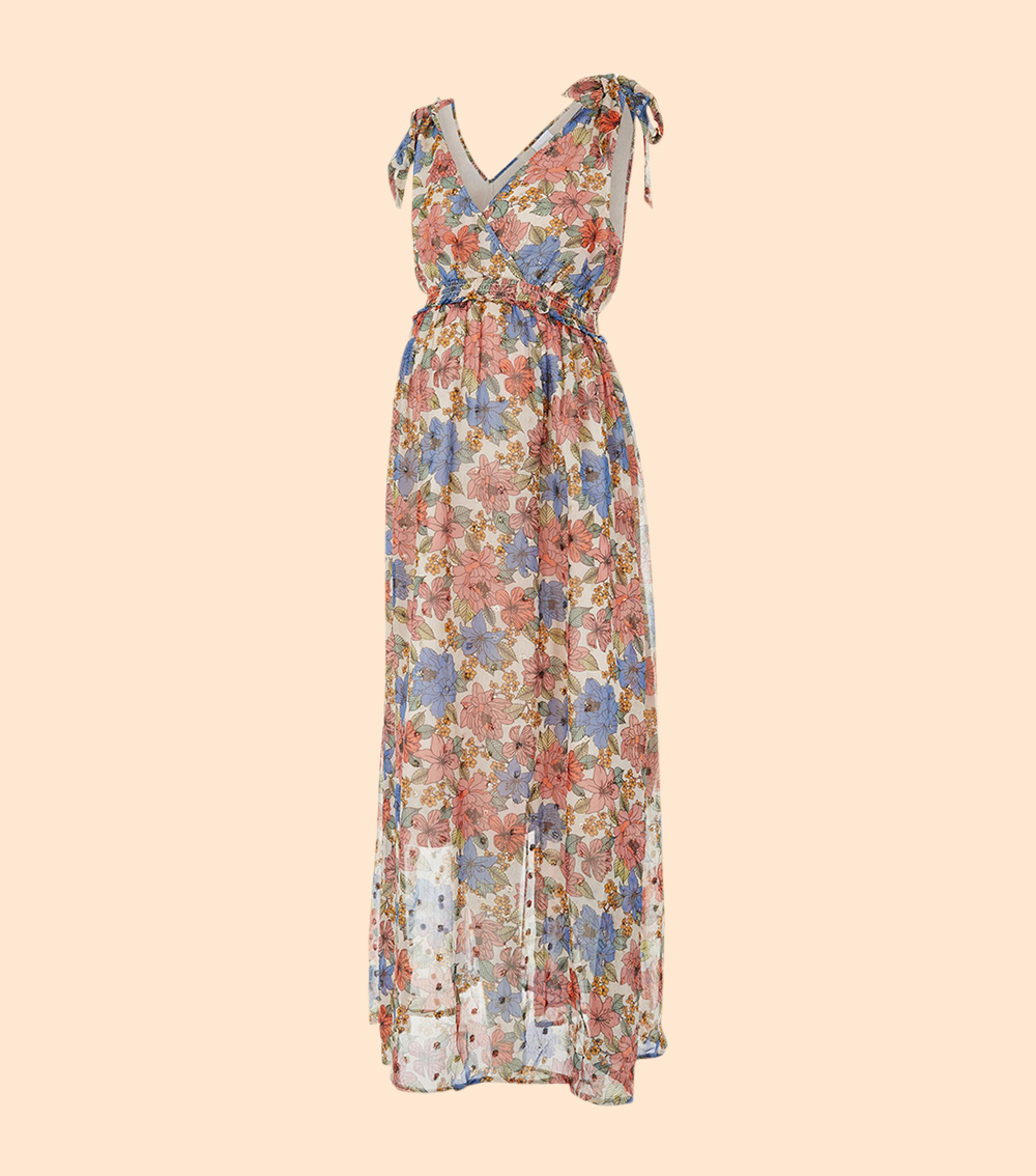 MLBRIA S/L WOVEN MAXI