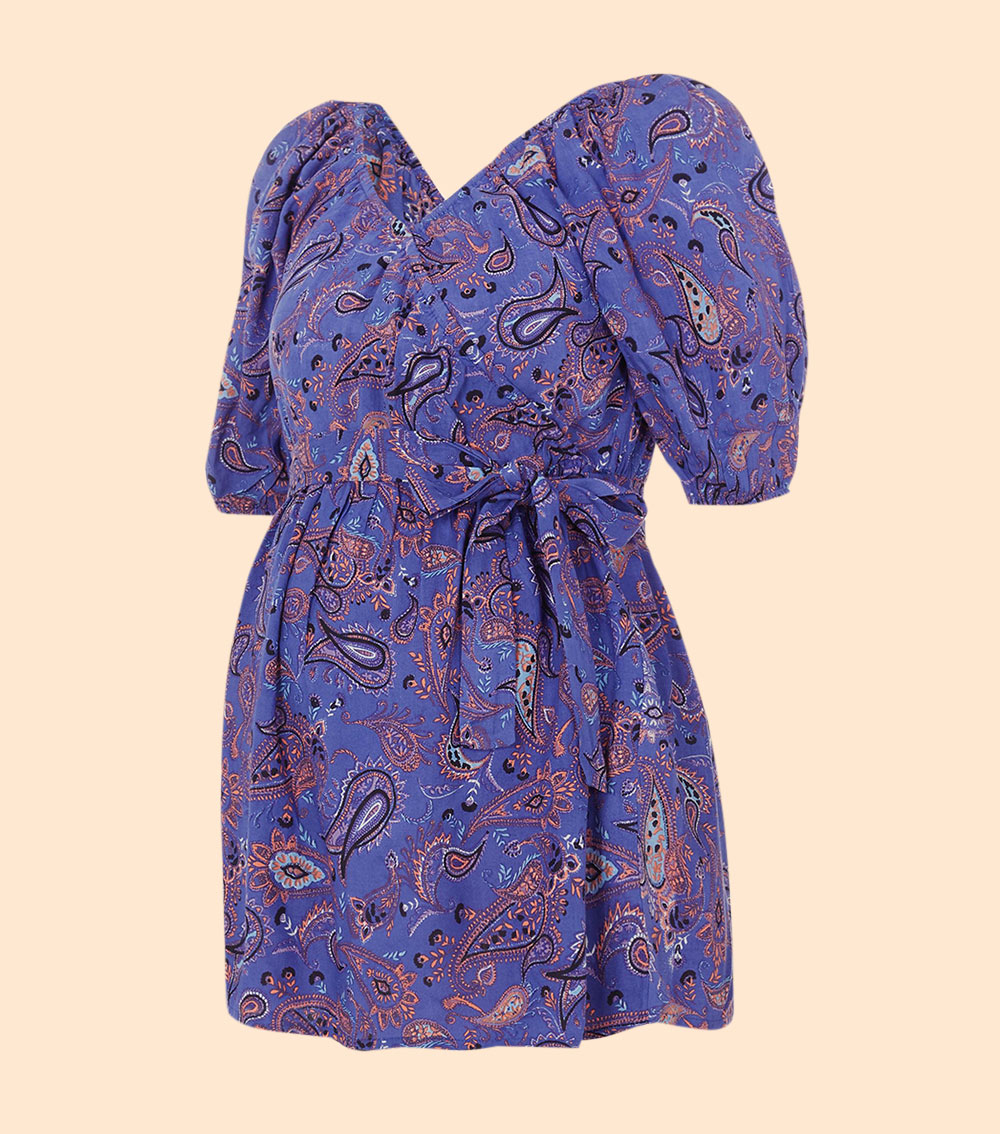 MLTULI TESS 2/4 WOVEN TOP