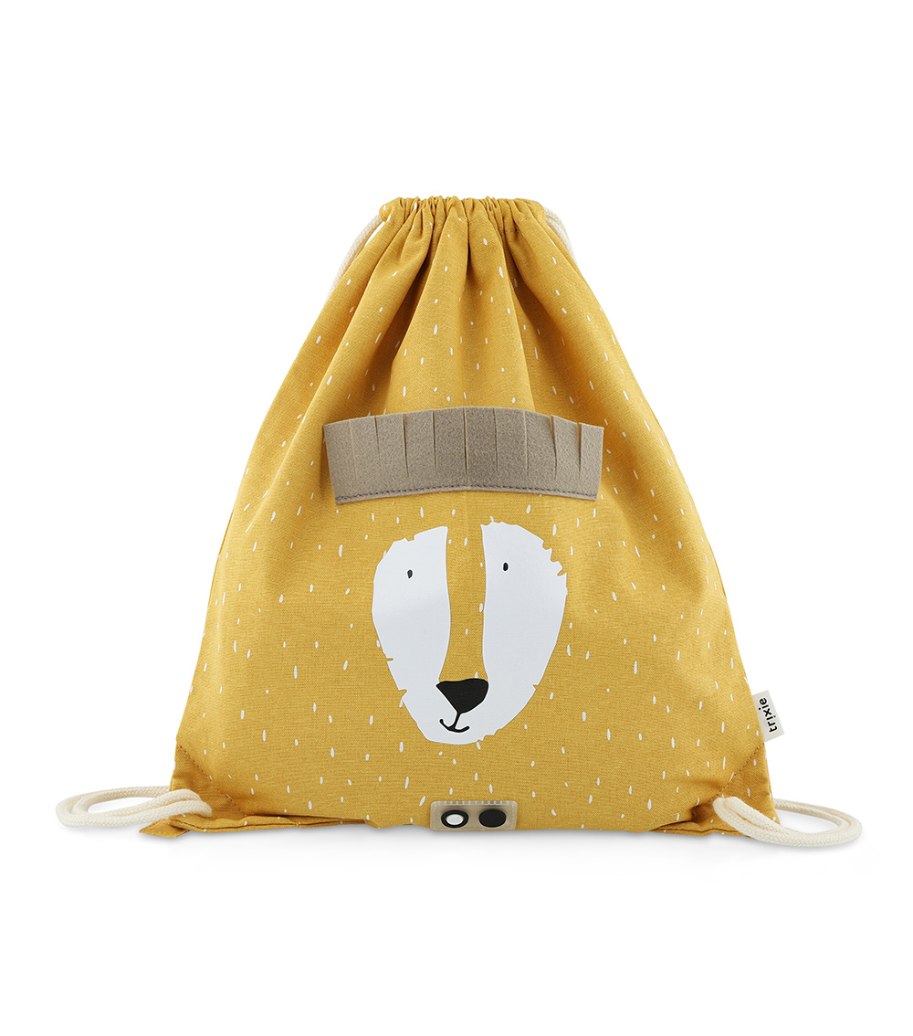 TRIXIE Drawstring Bag - Mr. Lion - Yellow