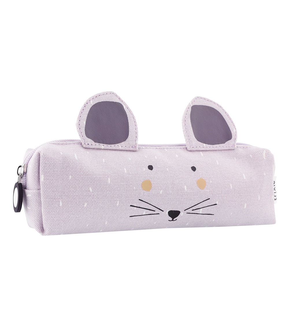 TRIXIE Pencil Case Long - Mrs. Mouse - Lila