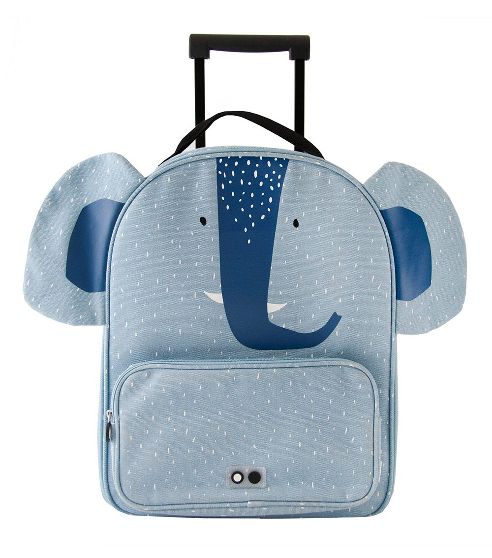 TRIXIE Travel Trolley - Mrs. Elephant - Blue