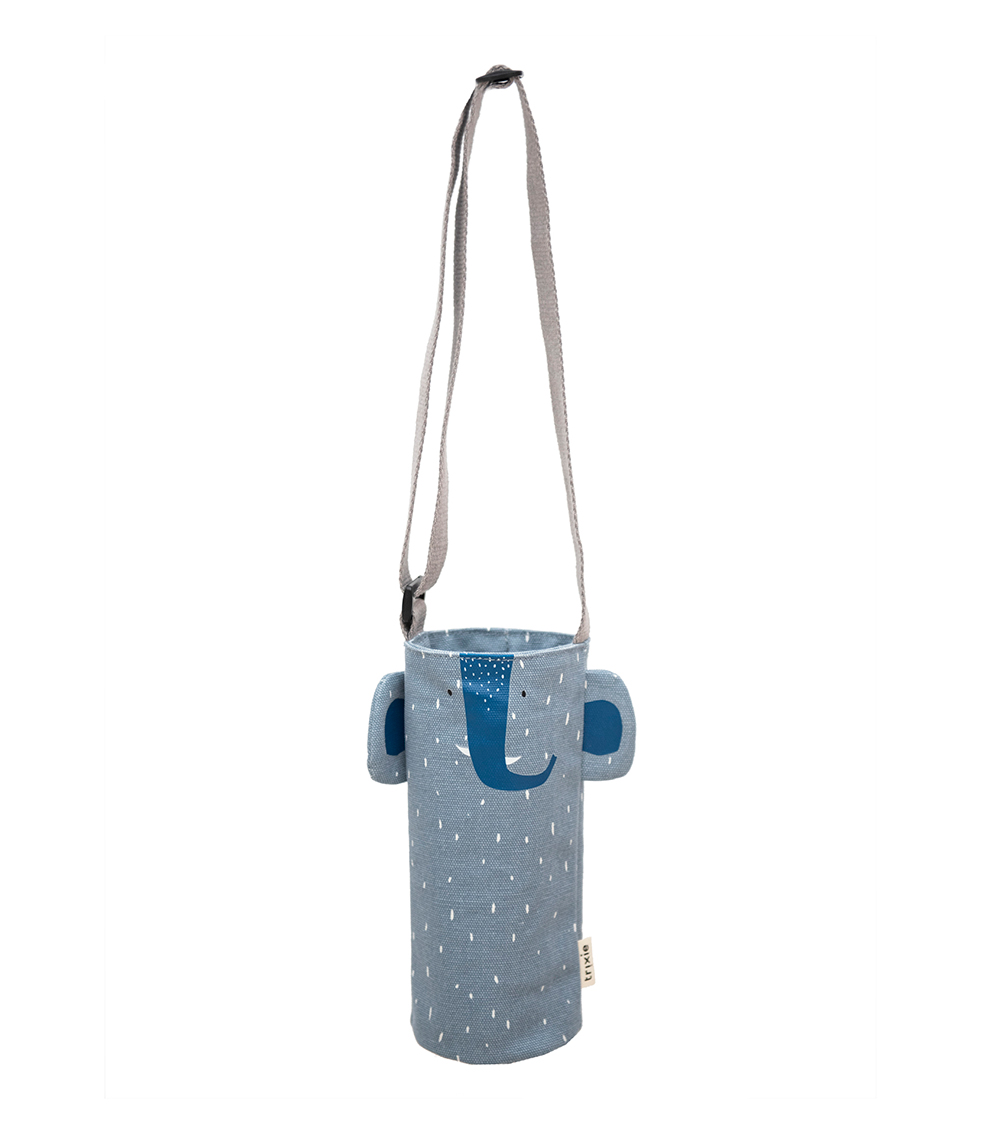 TRIXIE Thermal Bottle Holder - Mrs. Elephant - Blue