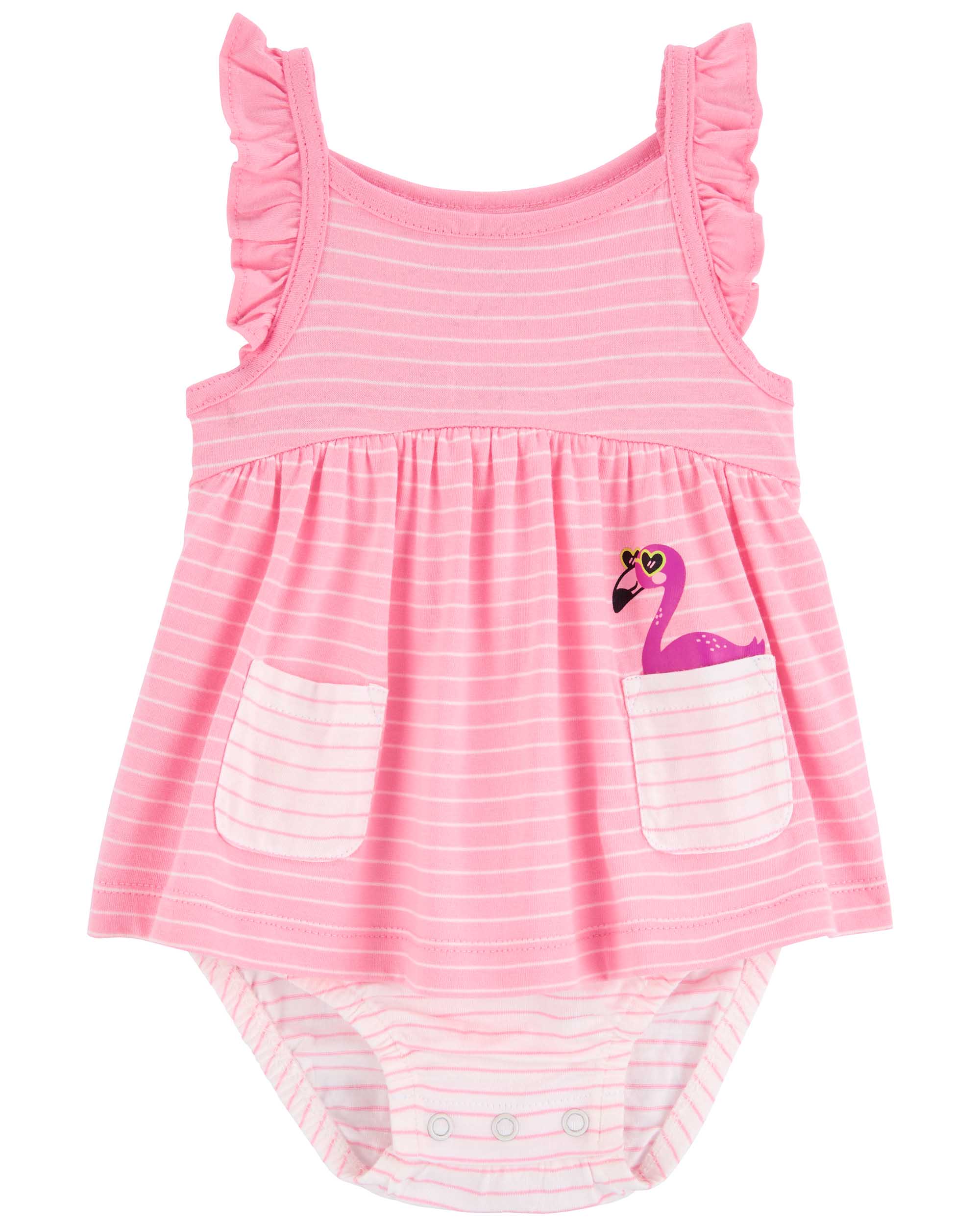 Carter's Flamingo Sunsuit