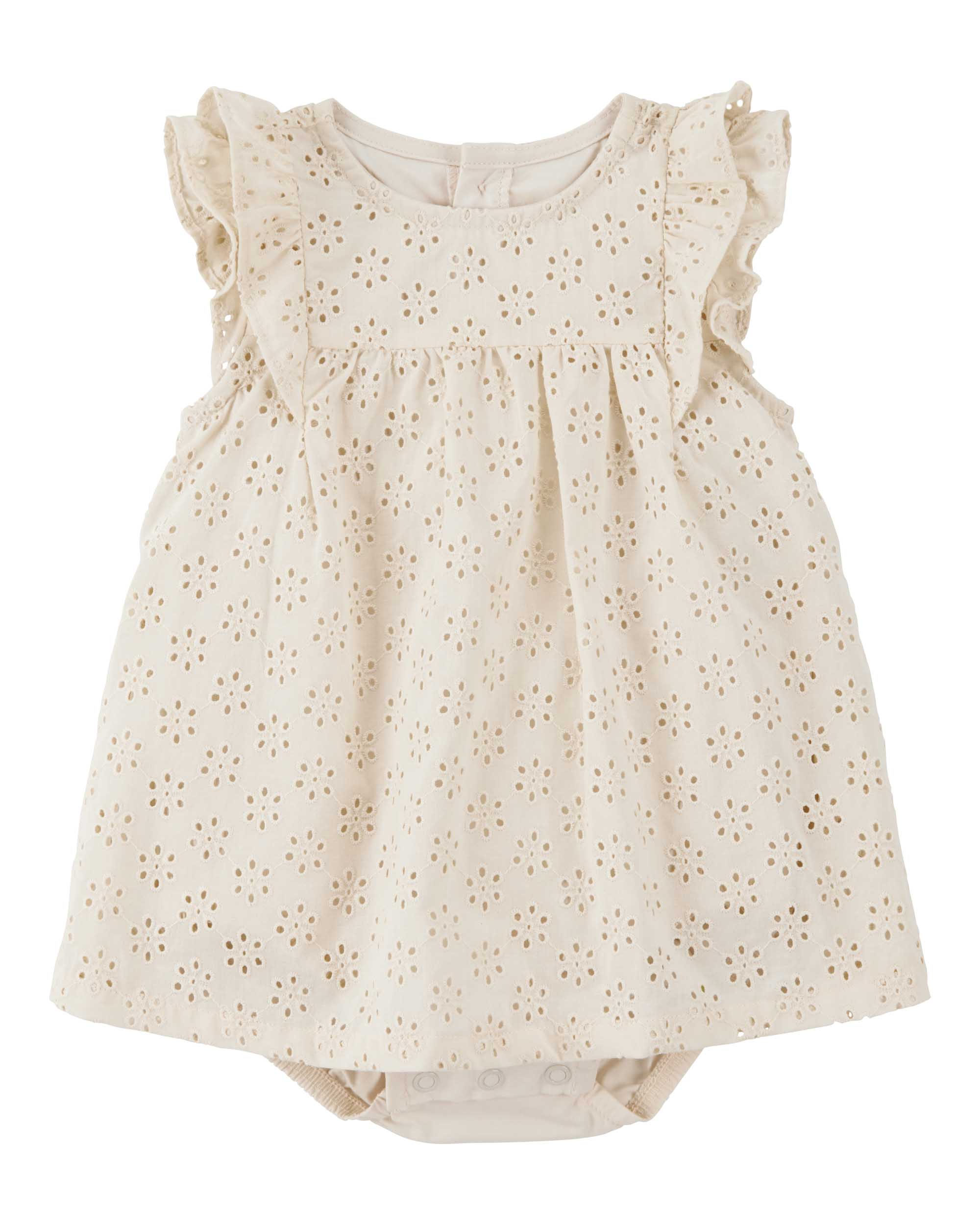 Carter's Floral Eyelet Dress
