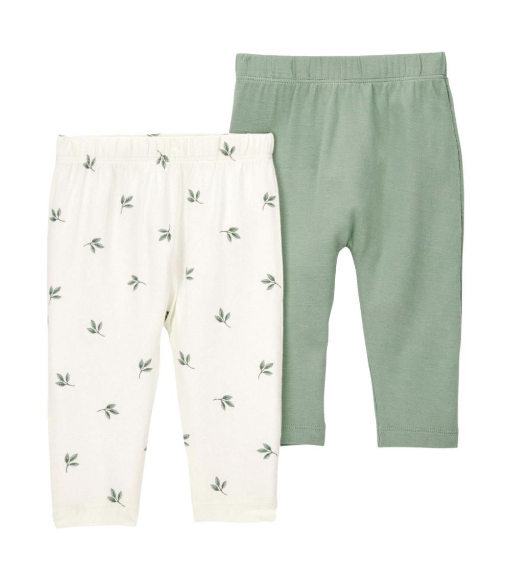 PurelySoft 2-Pack Leaf Print Pants