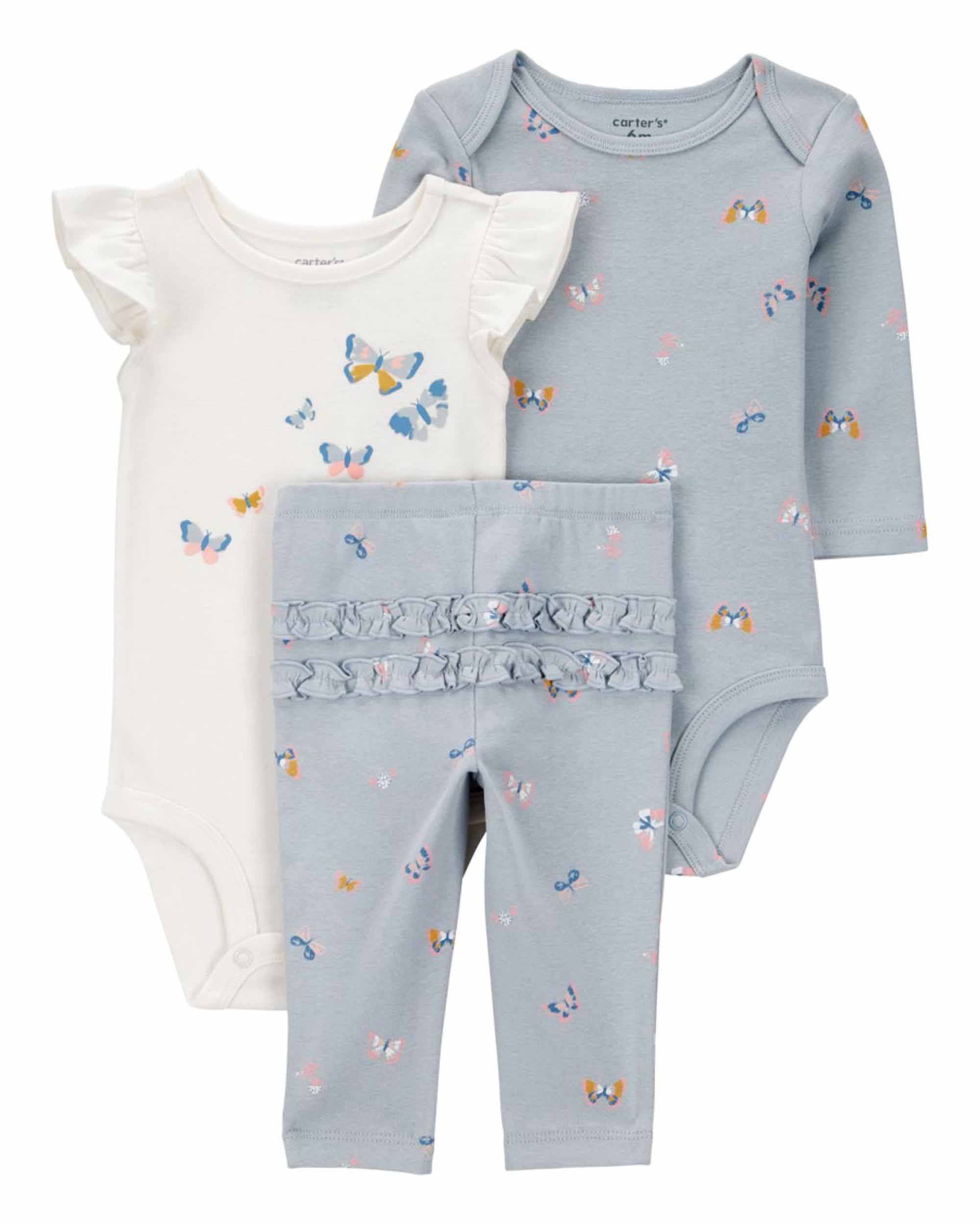 Carter's 2-Pack Striped Pull-Up Pants - Pink