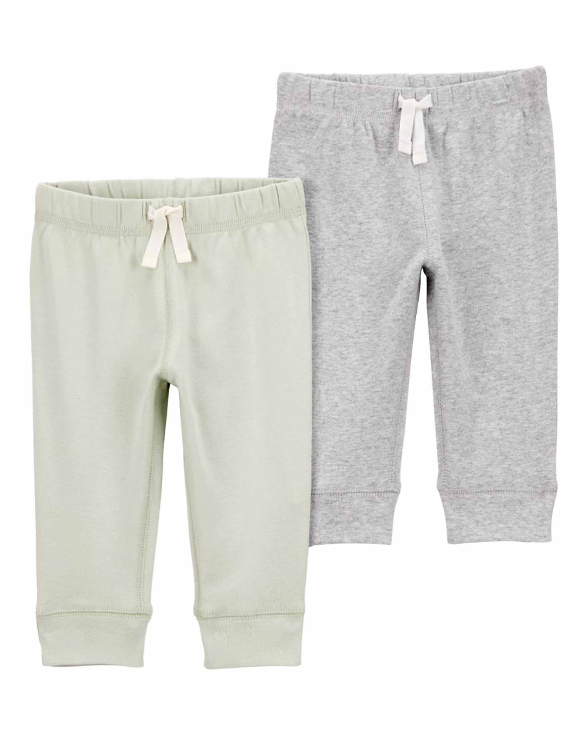 Carter's 2-Pack Drawstring Jogger Pants - Green