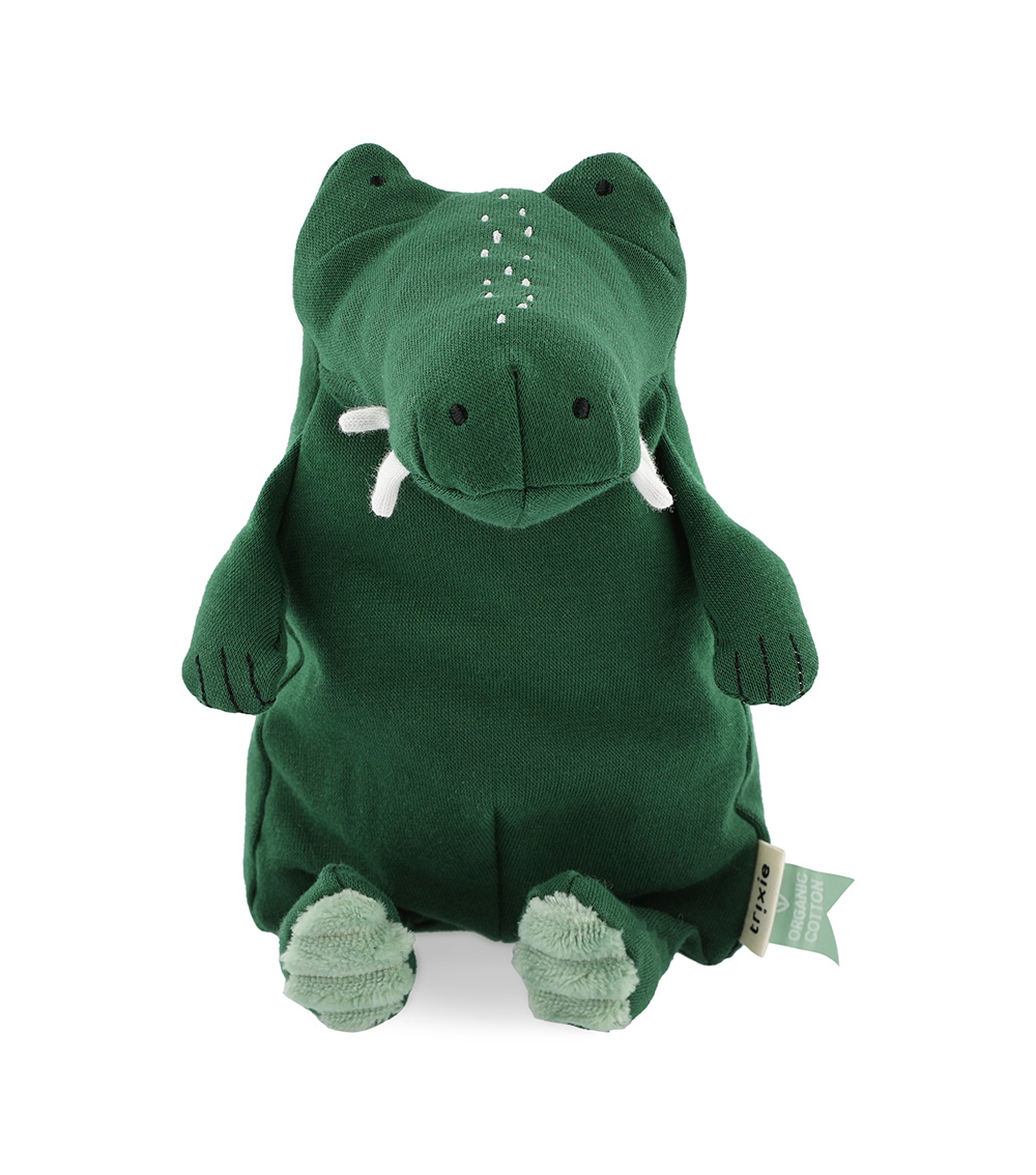 TRIXIE Plush Toy Small - Mr. Croccodile (26CM) - Green Toy