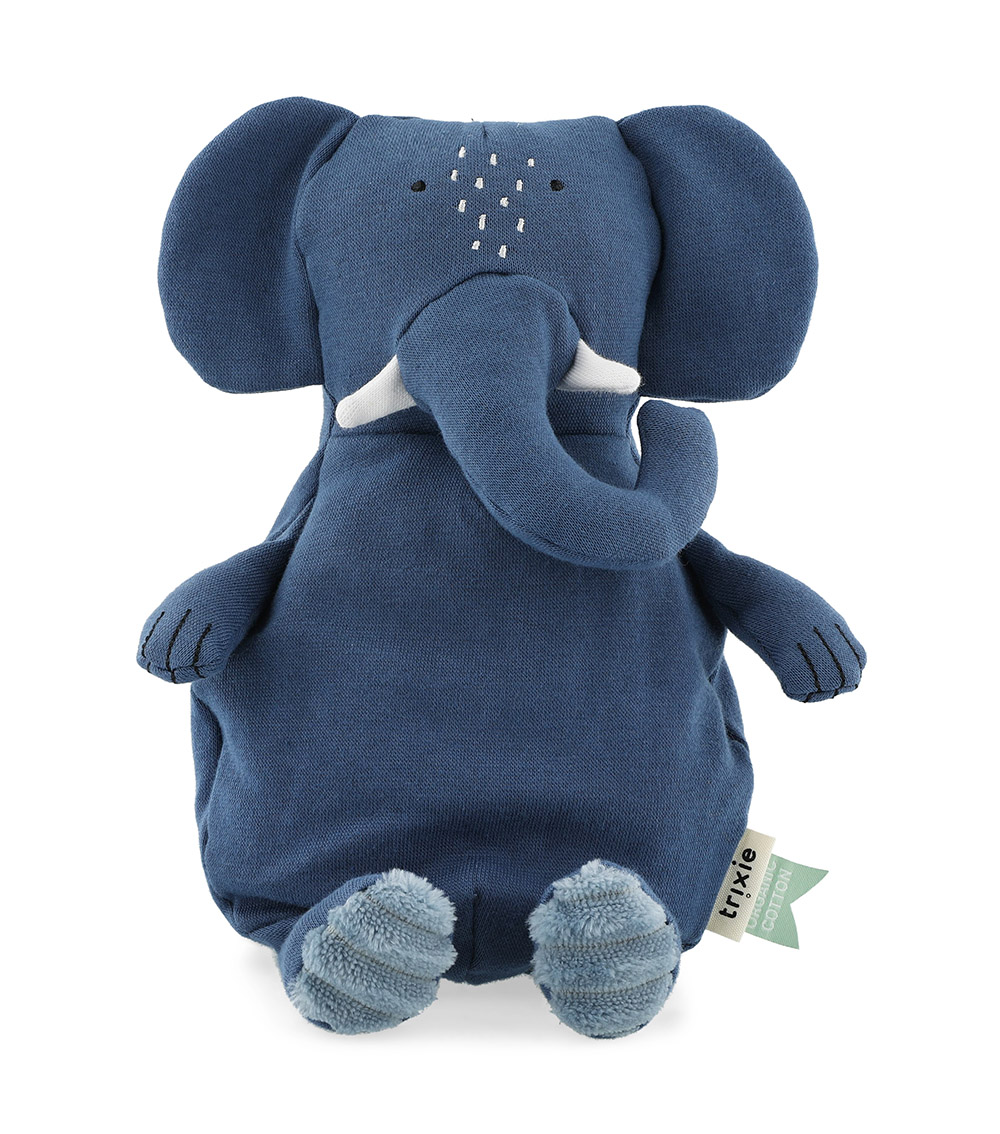 TRIXIE Plush Toy Small - Mrs. Elephant (26CM) - Blue Toy