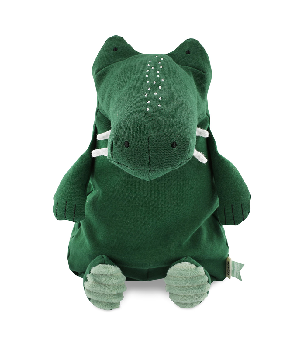 TRIXIE Plush Toy Large - Mr. Croccodile (38CM) - Green Toy