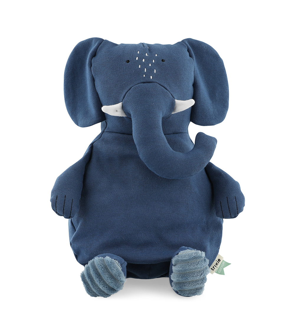 TRIXIE Plush Toy Large - Mrs. Elephant (38CM) - Blue Toy