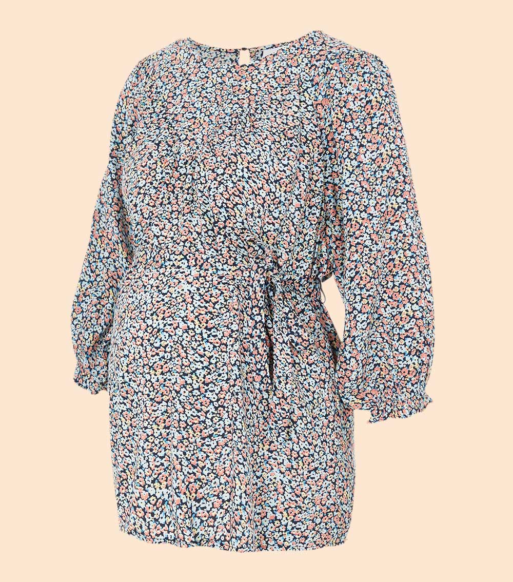 MAMALICIOUS Floral Maternity Top