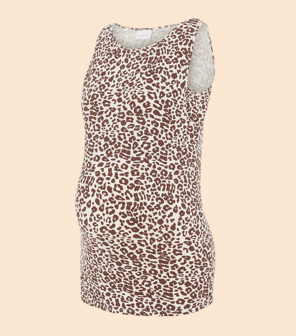 MAMALICIOUS Animal Print Top