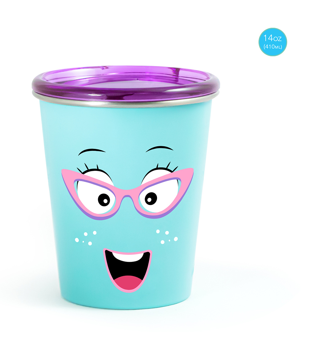 RABITAT Spill Free Stainless Steel Cup - Chatter Box