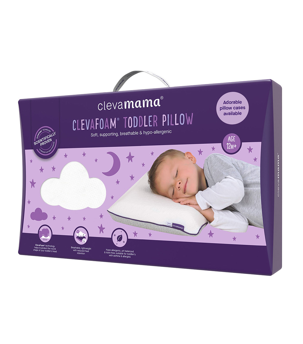 CLEVAMAMA ClevaFoam Toddler Pillow