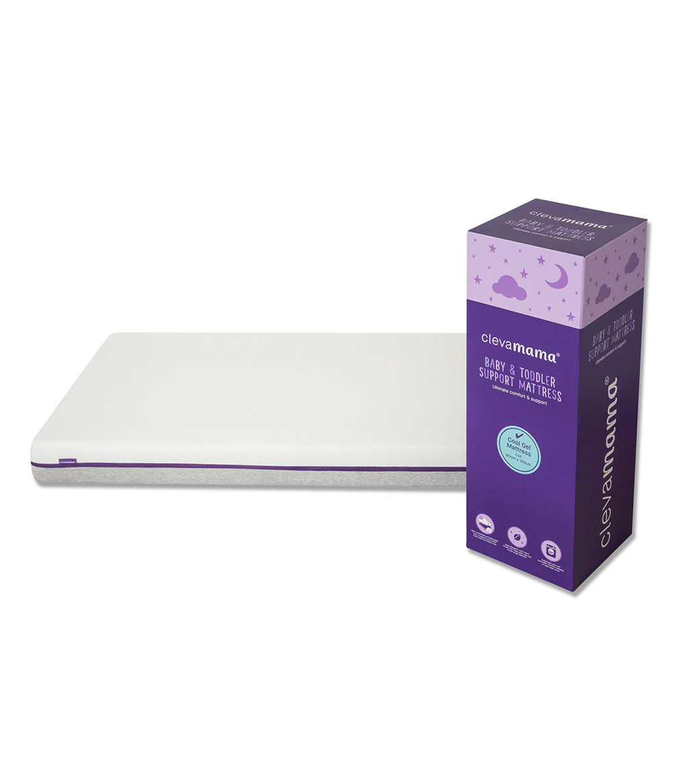 CLEVAMAMA ClevaMama Climate Control Mattress (70x140x10 cm) - Cot Bed Size