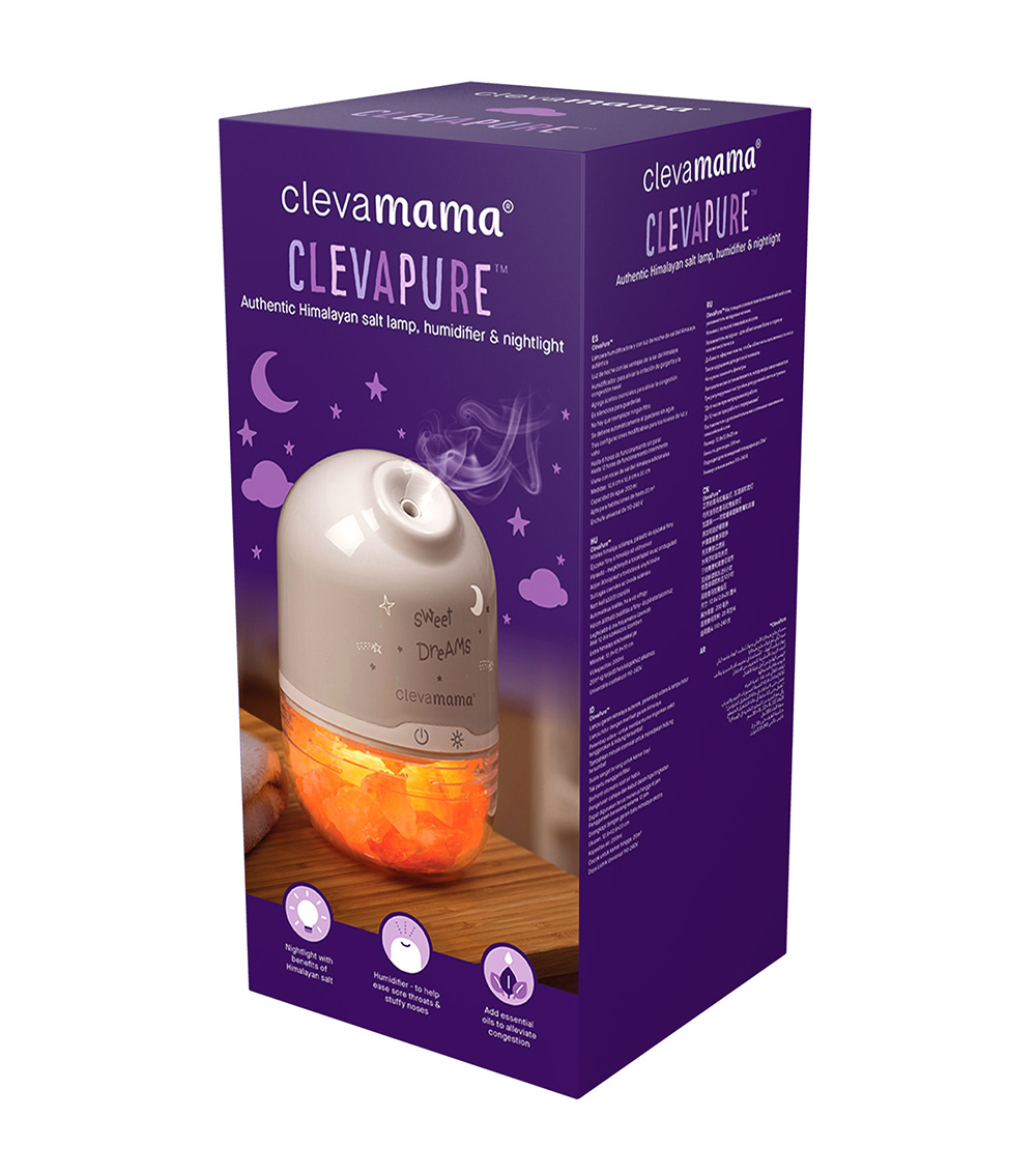 CLEVAMAMA ClevaPure Salt Lamp