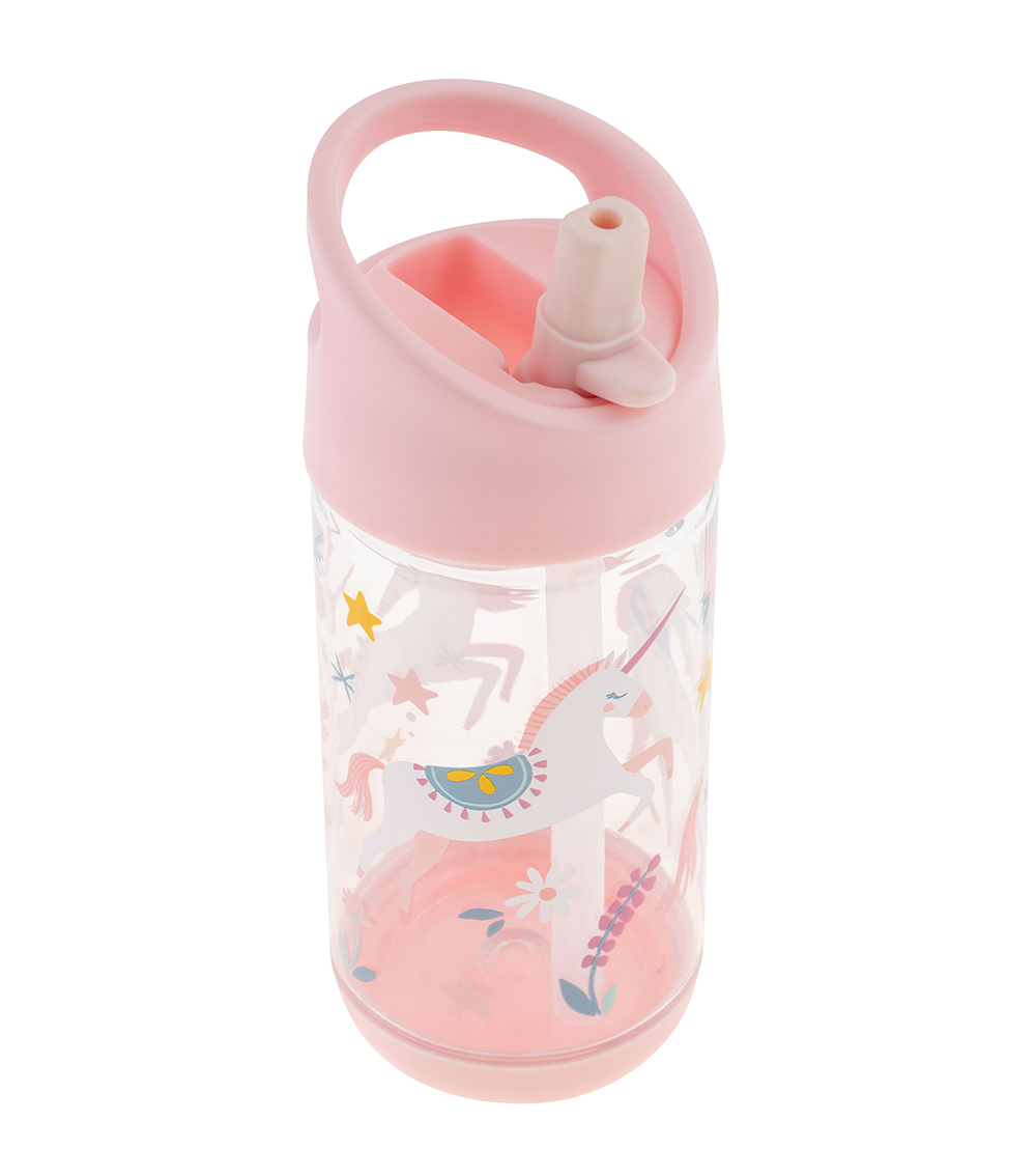 STEPHEN JOSEPH Flip Top Bottle - Unicorn