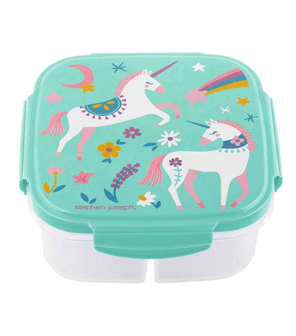 STEPHEN JOSEPH Snack Box With Ice Pack - Unicorn