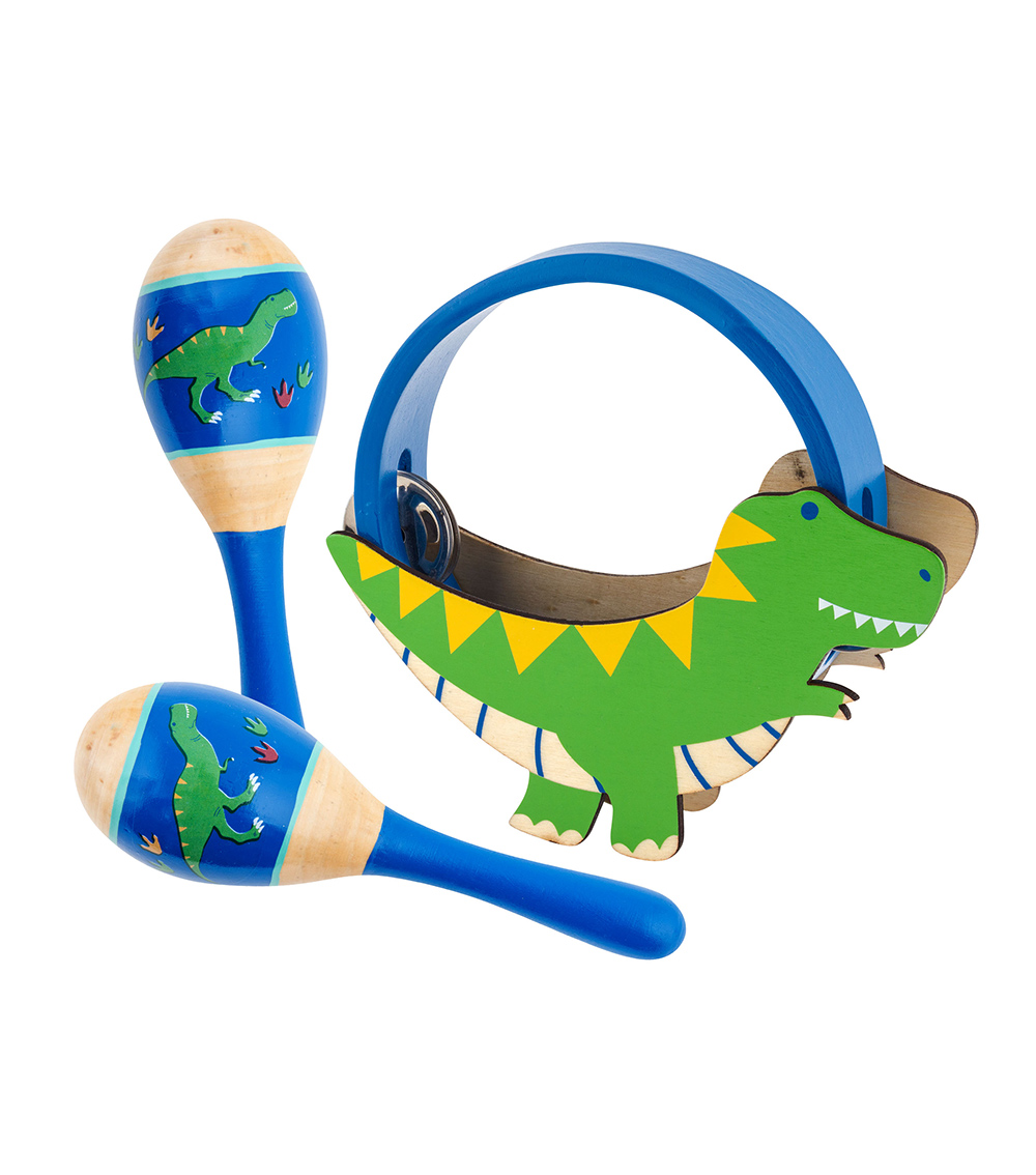 STEPHEN JOSEPH Percussion Set - Dino Toy