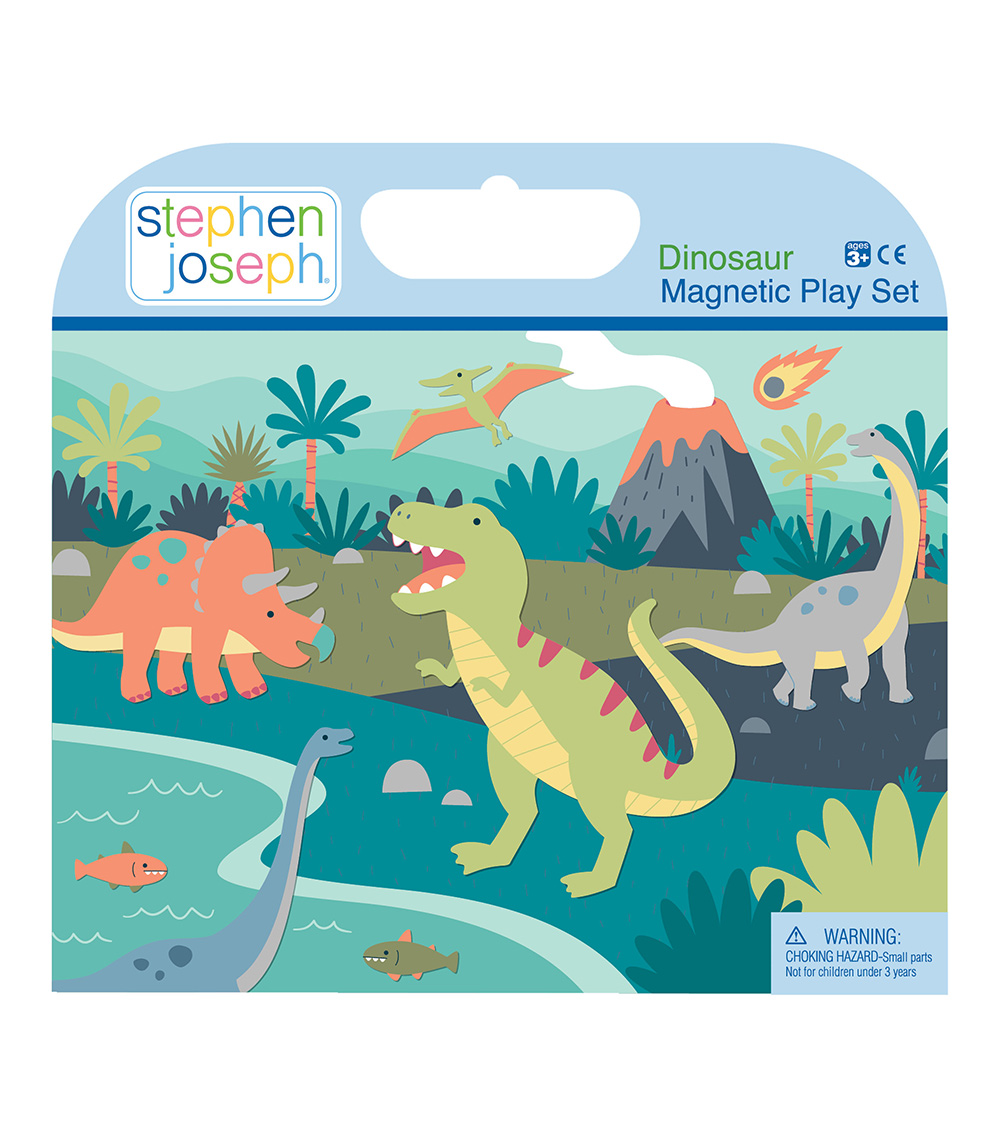 STEPHEN JOSEPH Magnetic Playset - Dino