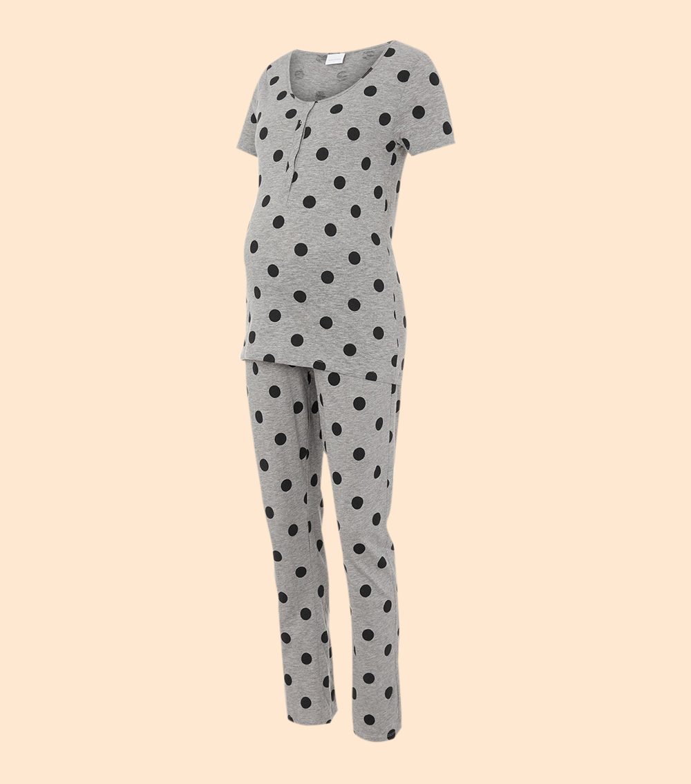 MAMALICIOUS Circular Knit 2-Piece Pyjamas