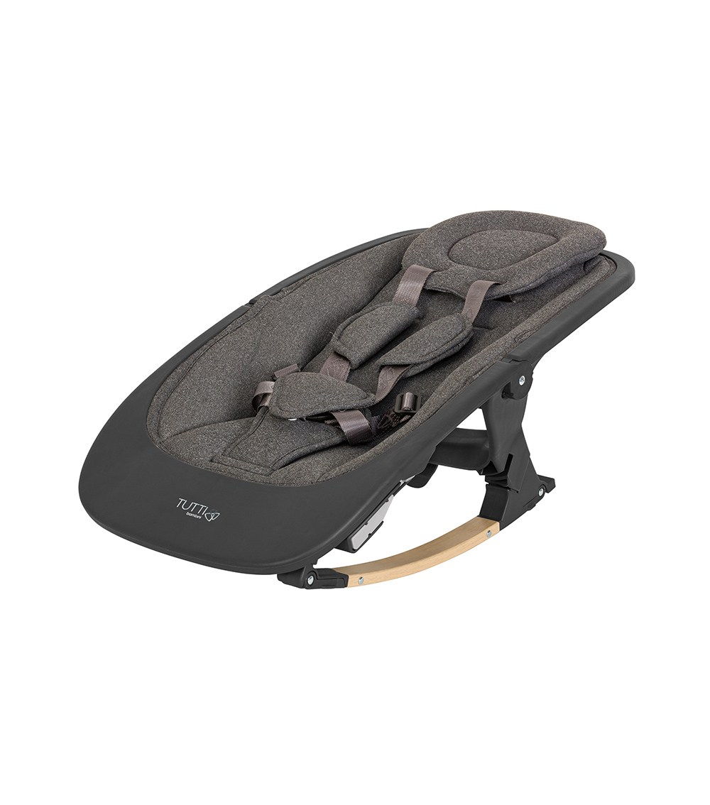 TUTTI BAMBINI Nova Evolutionary Rocker - Grey/Oak