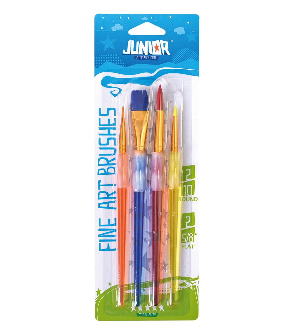 STATOVAC Rainbow Brush Set (4 Pieces)