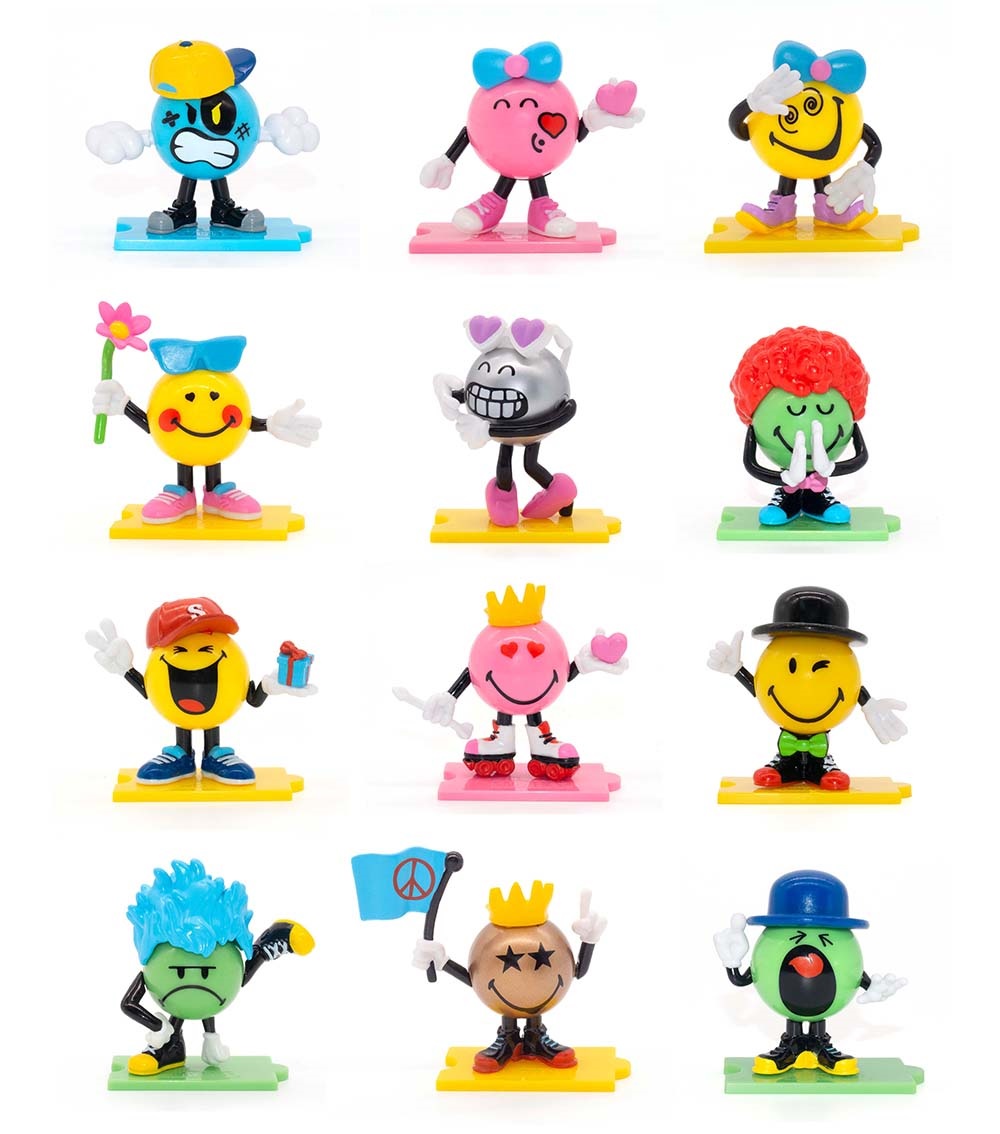 SMILEYS Characters S1 3 Pieces Pack Toy