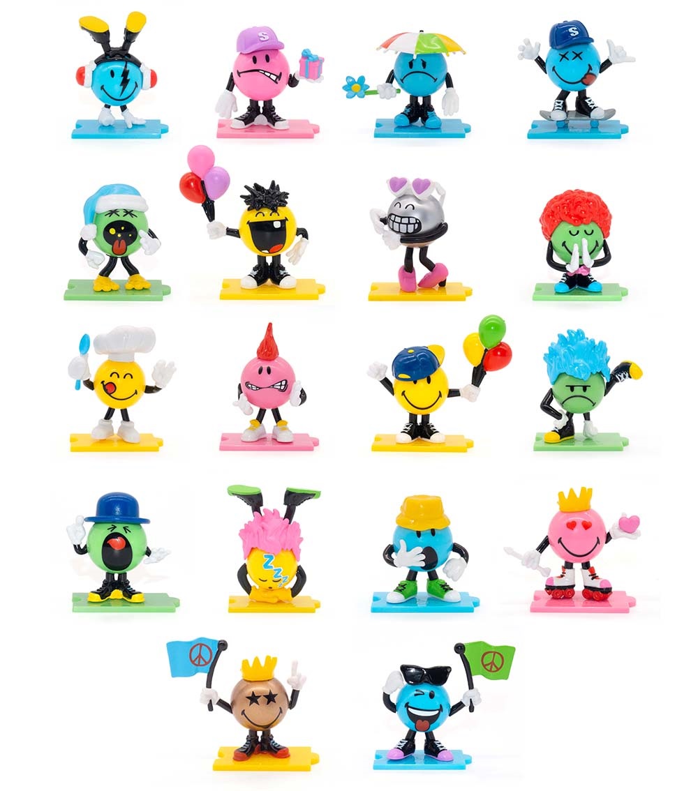 SMILEYS Characters S1 5 Pieces Pack Toy