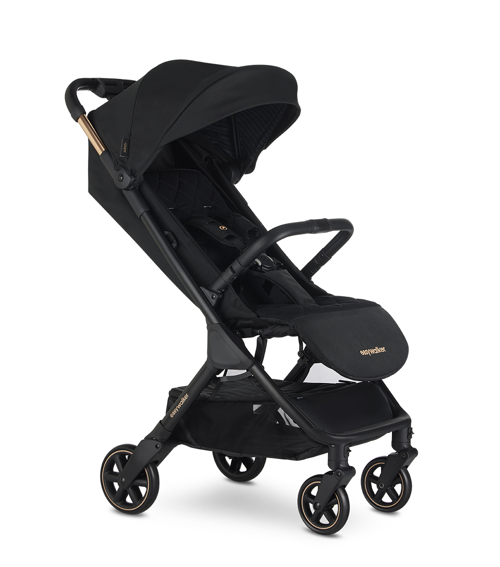 EASYWALKER Jackey Gold Edition Stroller - Black