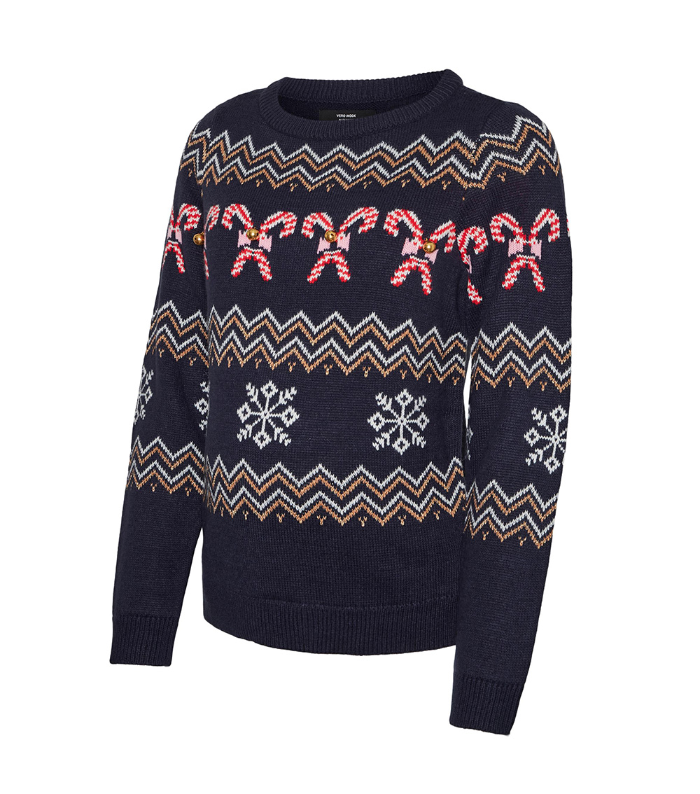 VMMCANDYCANE LS O-NECK