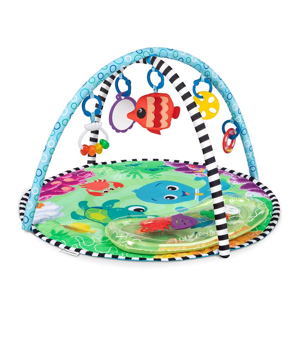 BABY EINSTEIN Sea Floor Explorers 2-In-1 Water Mat Play Gym
