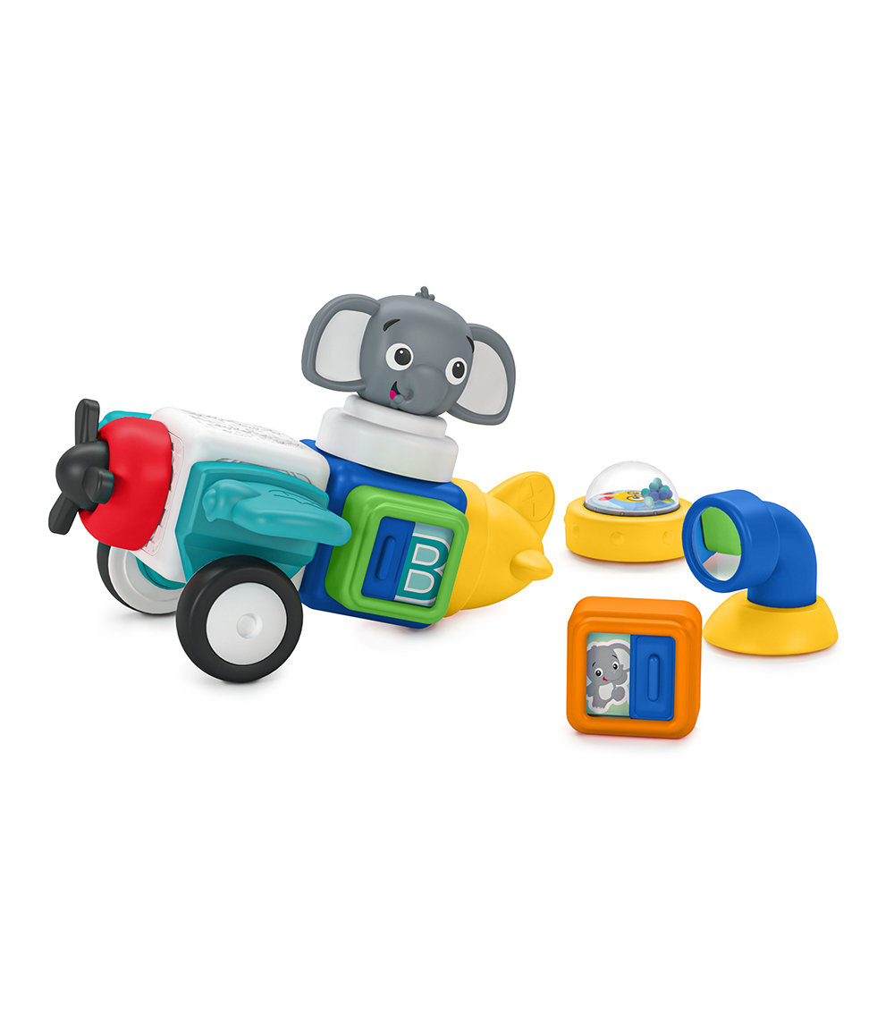 BABY EINSTEIN Connectables - Transportation Set (11 Pieces) Toy