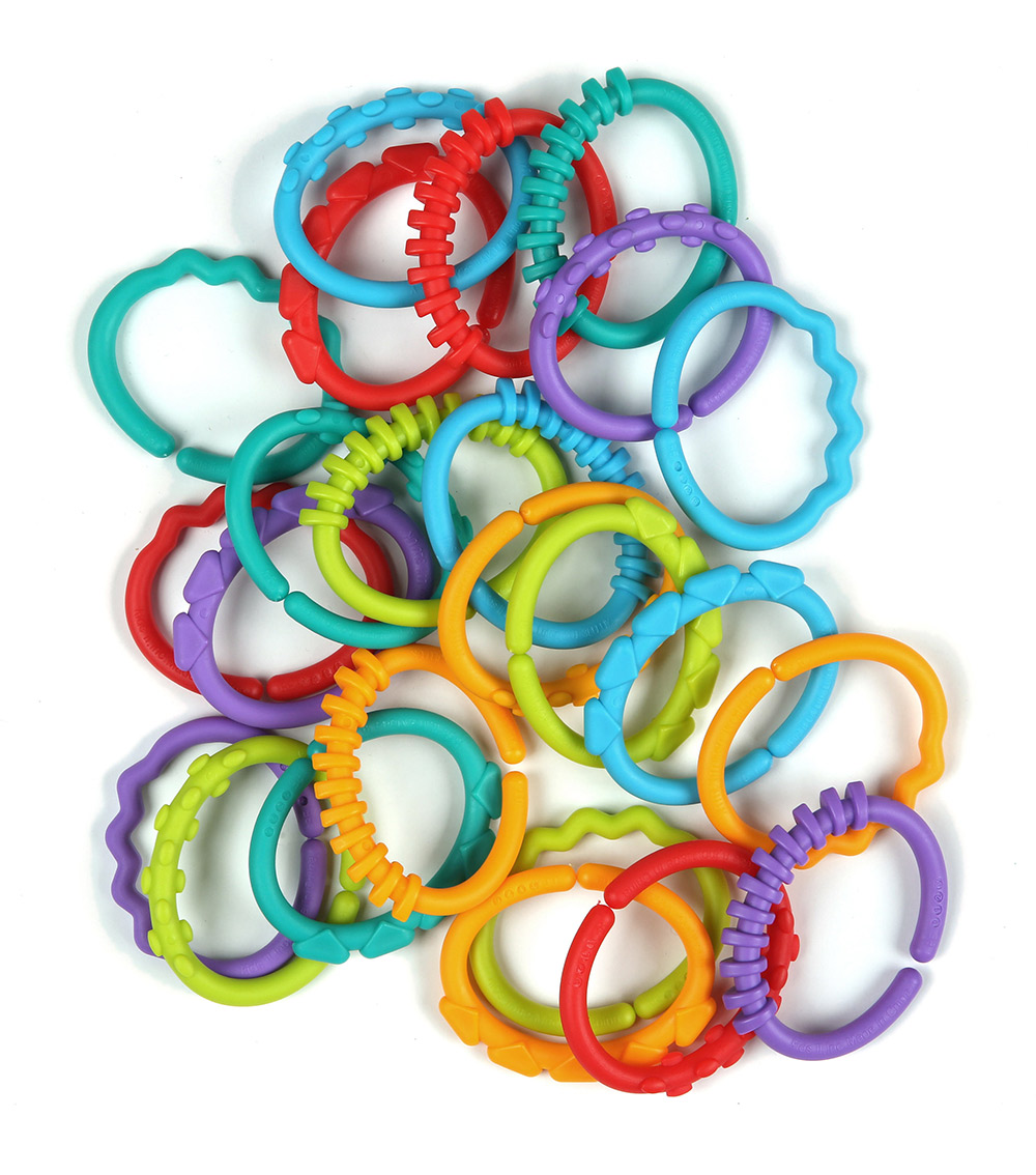 BRIGHT STARTS Lots Of Links Toy